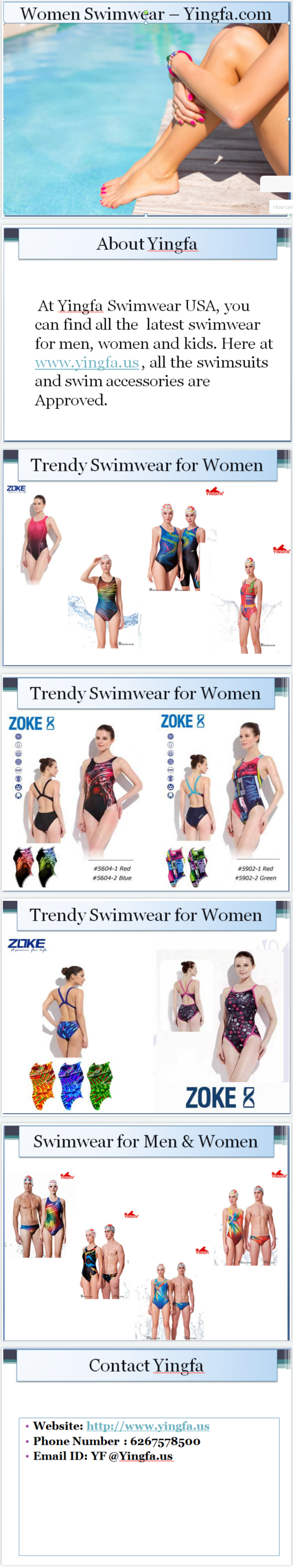 Women Competition Swimwear